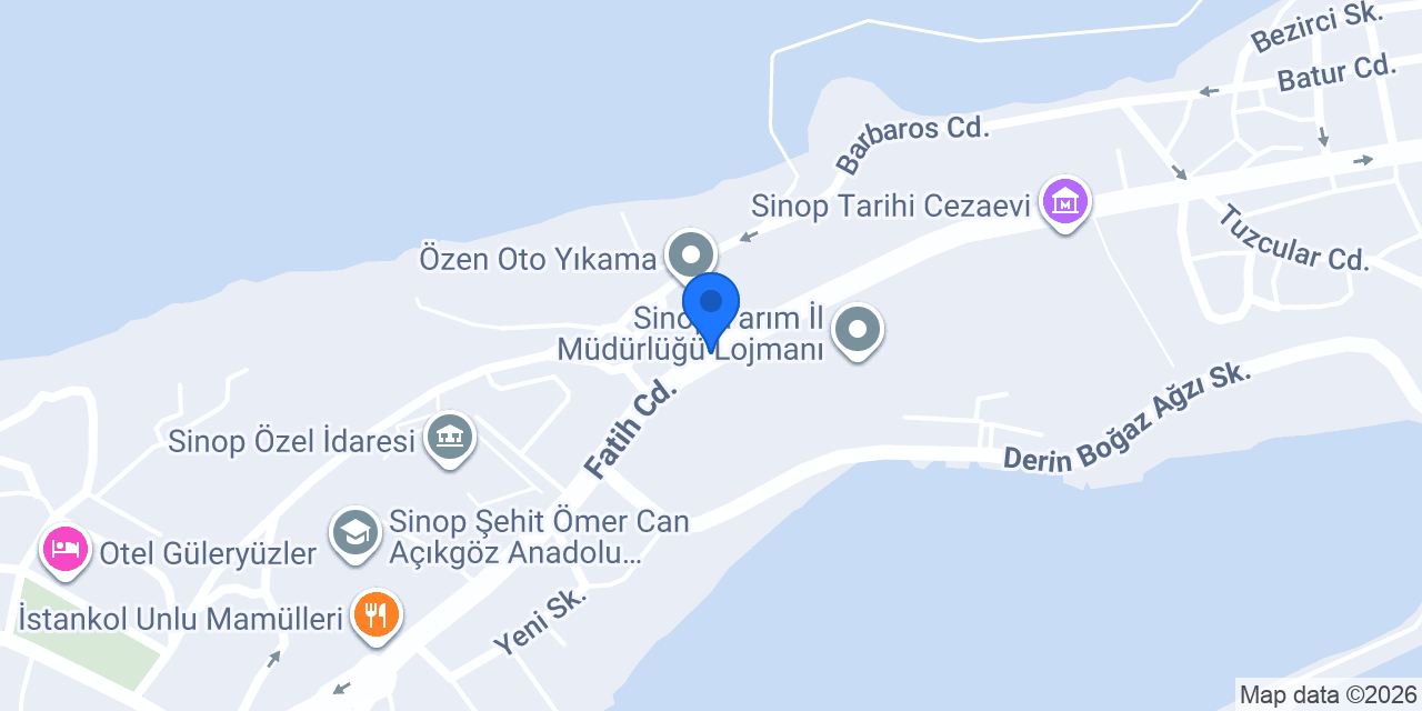 Kuloğlu Av Malzemeleri konumu