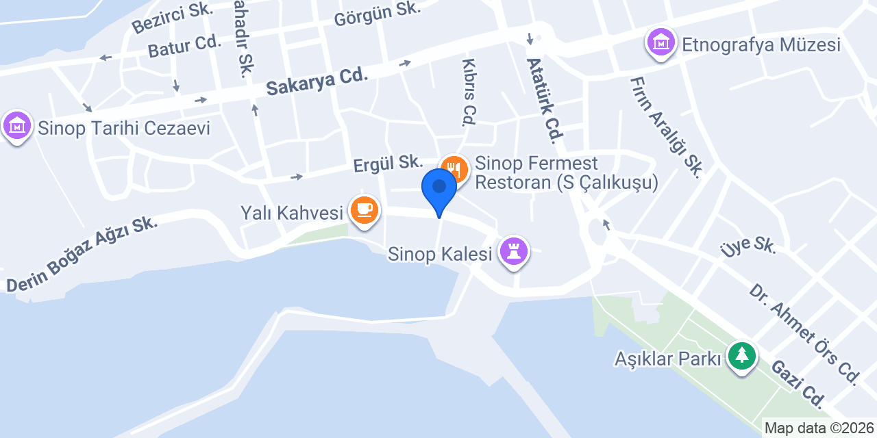 Dolunay Pastaneleri konumu