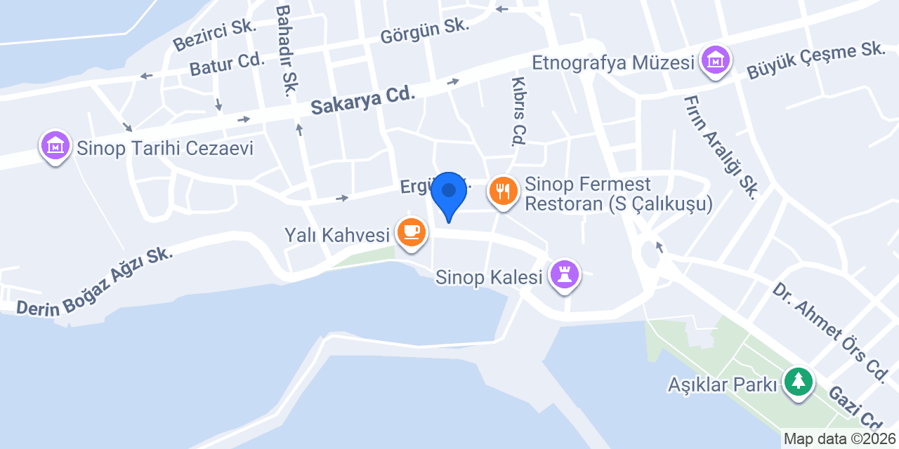 Denizci Otel konumu