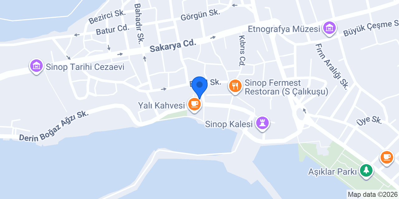 Sinop Lakerda konumu