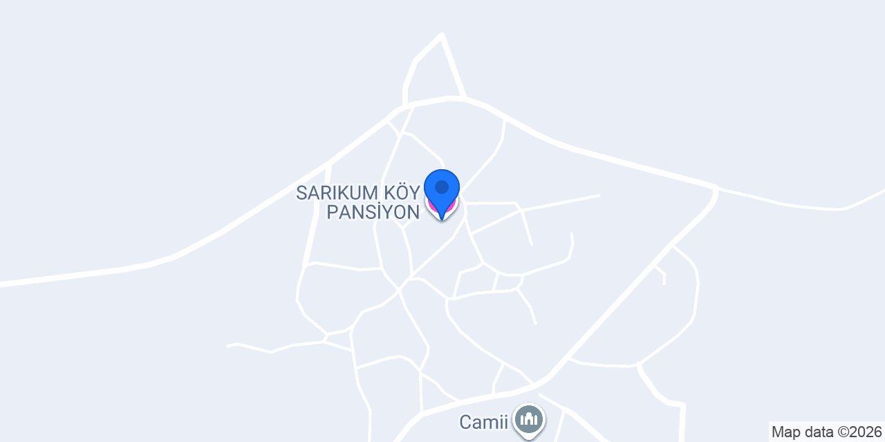 SARIKUM KÖY PANSİYON konumu