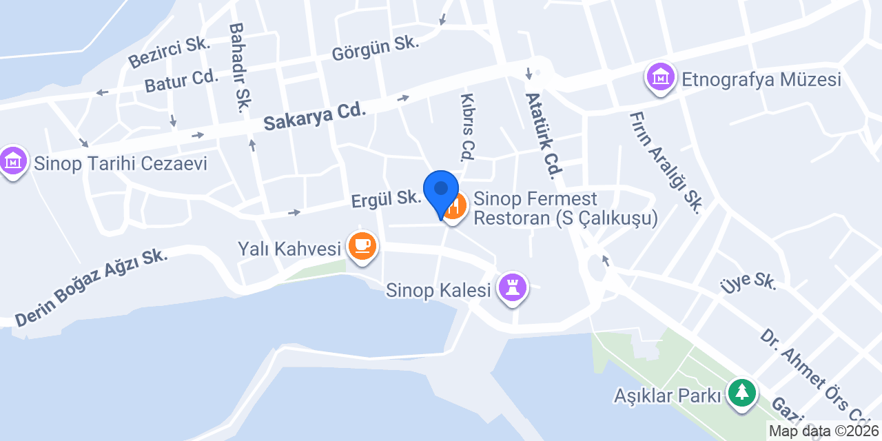 ÇATI CAFE konumu