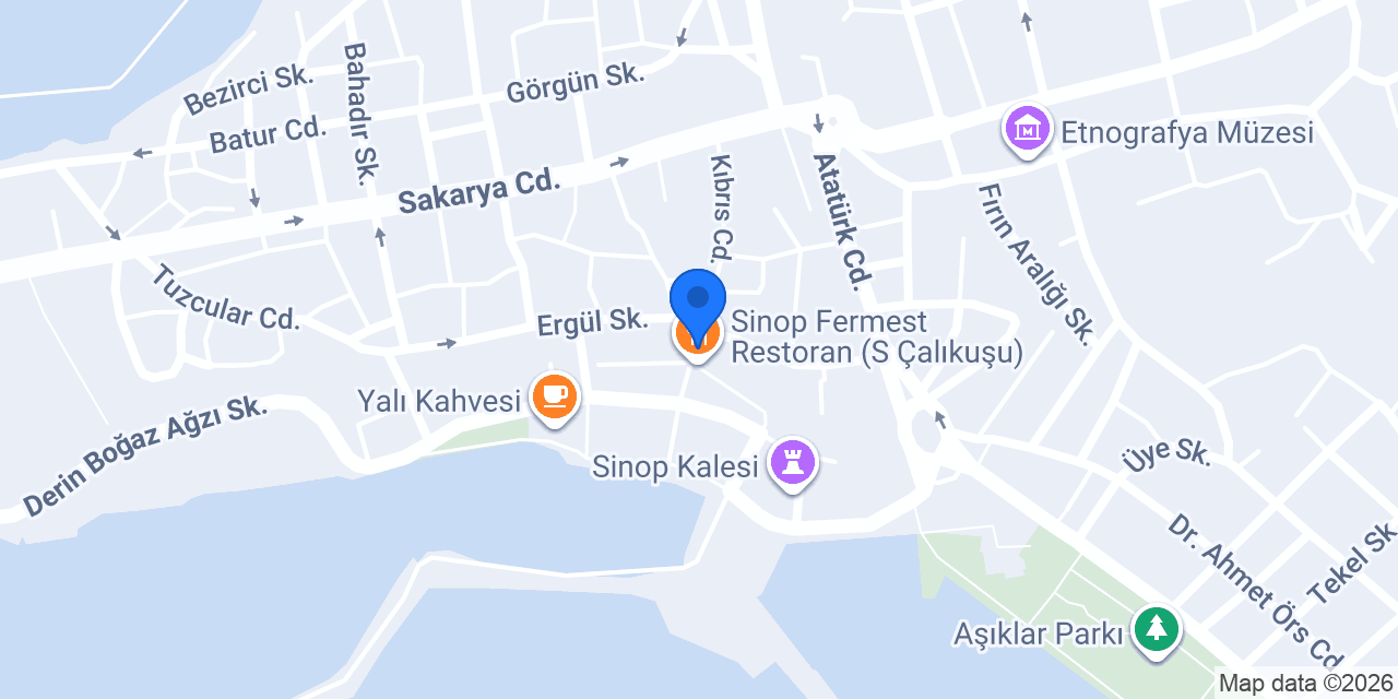 Eylül Pansiyon konumu