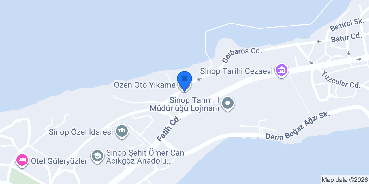Özdemir Motor's konumu