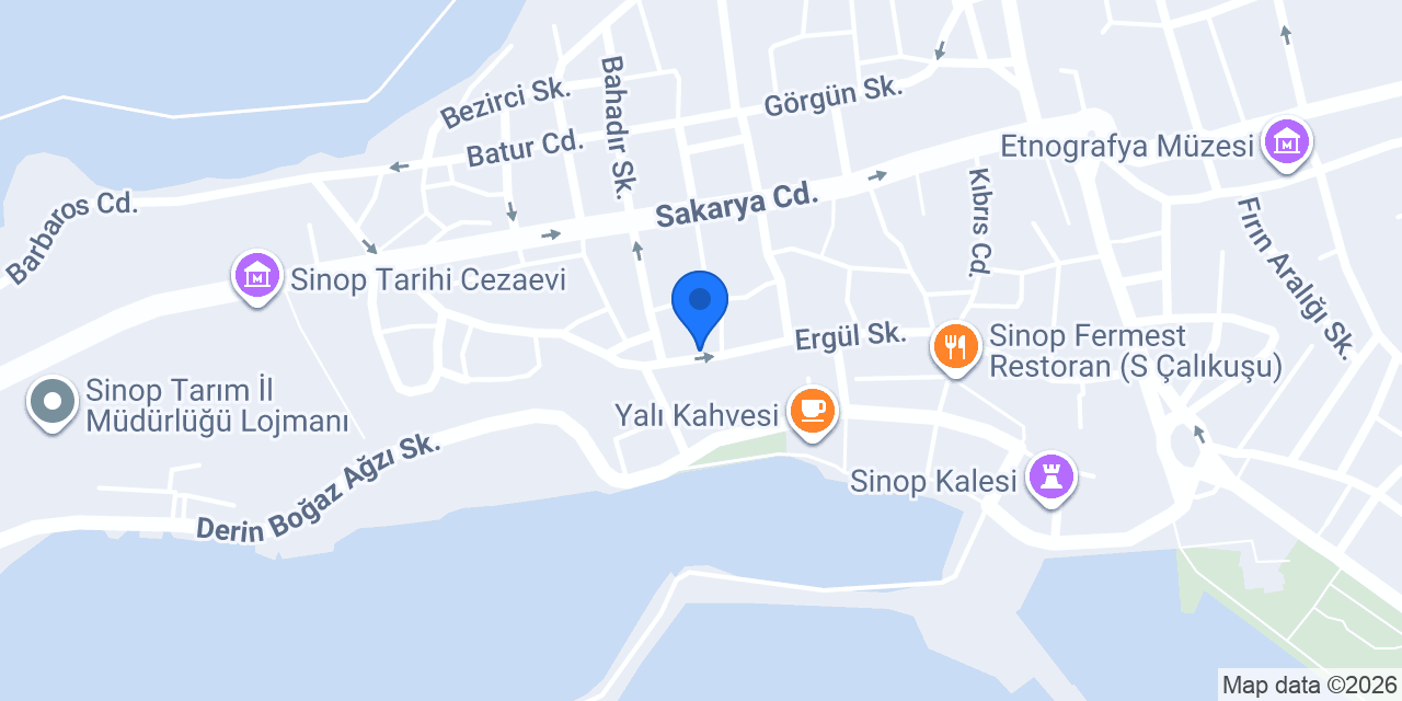 SİNOP TAŞKIN KAHFE konumu