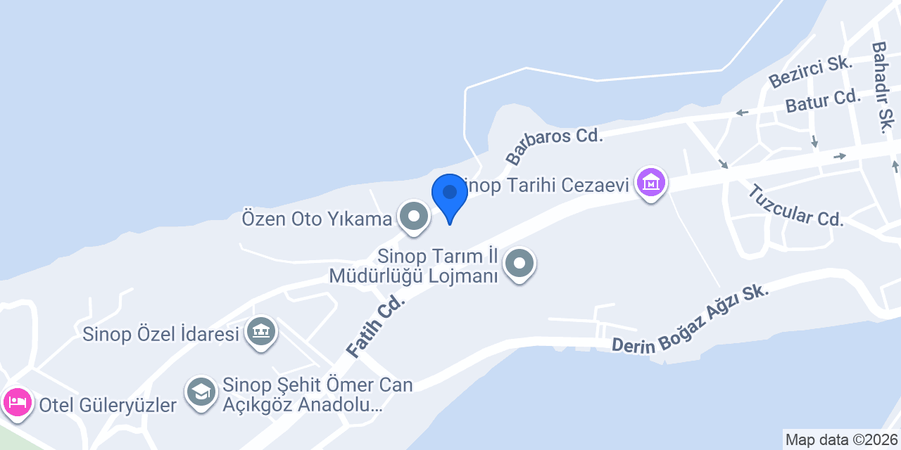 Poyraz Tatil Evleri konumu