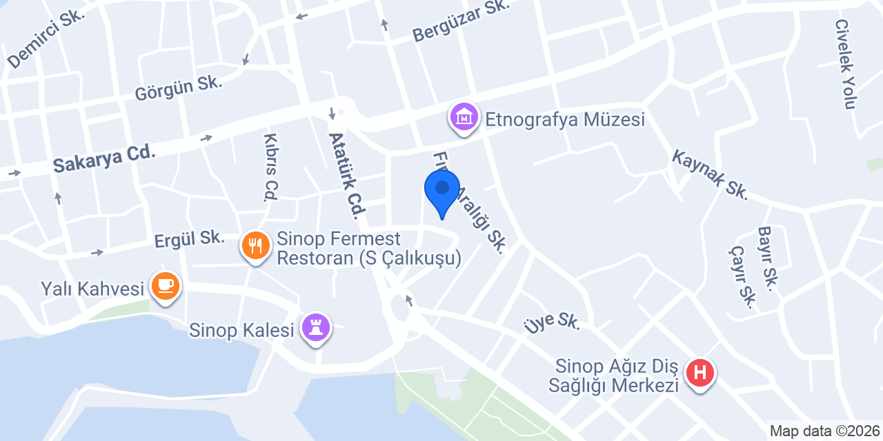 Kuzey Sürücü Kursu konumu