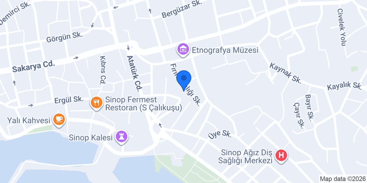 Abacı İnşaat Çatı Oluk Sistemleri konumu
