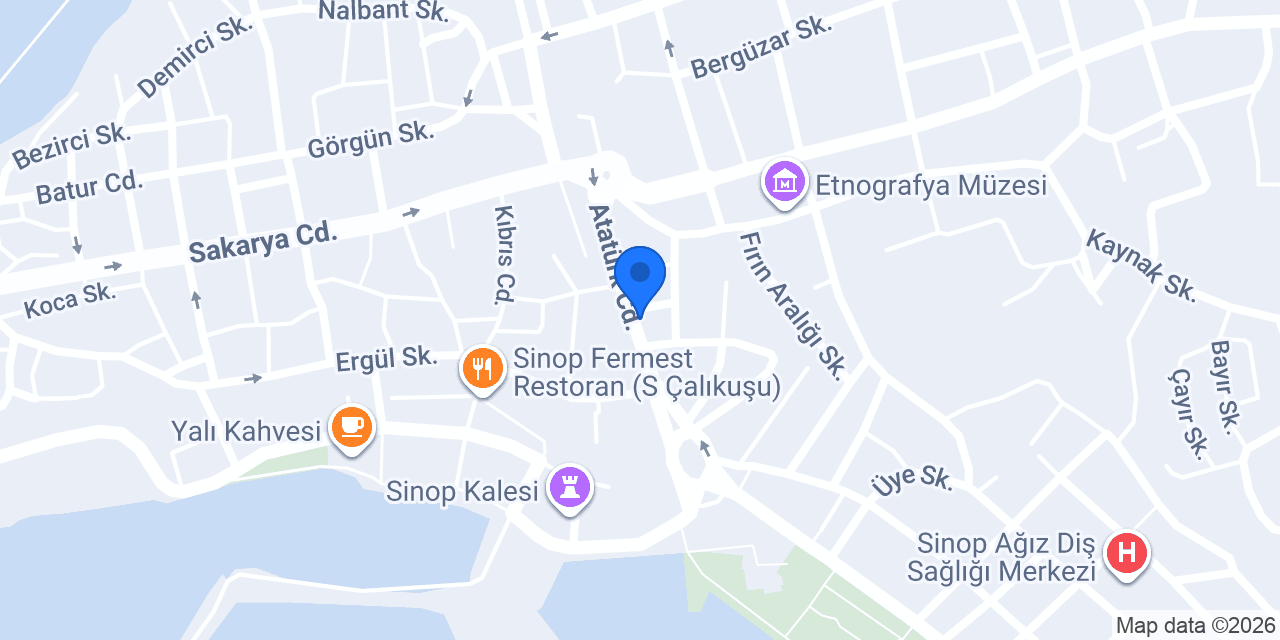 Namlı Pide Salonu konumu