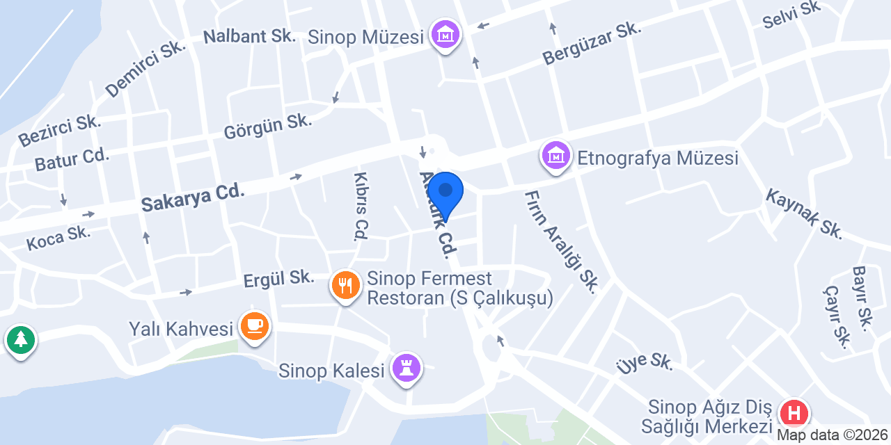 Sinop Kale Döner konumu