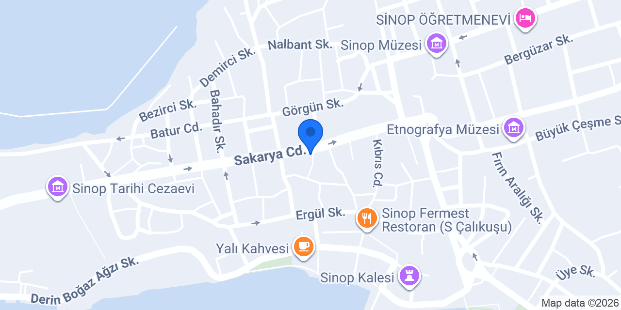 Timurlar Sigorta Sinop konumu