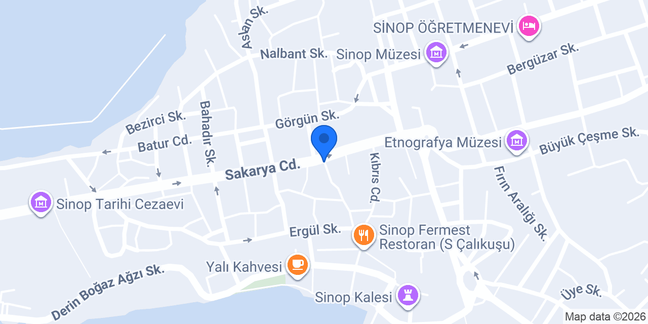 Köşk Pastanesi Cafe Bistro konumu