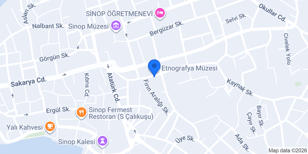 Sinop Noter (2) konumu