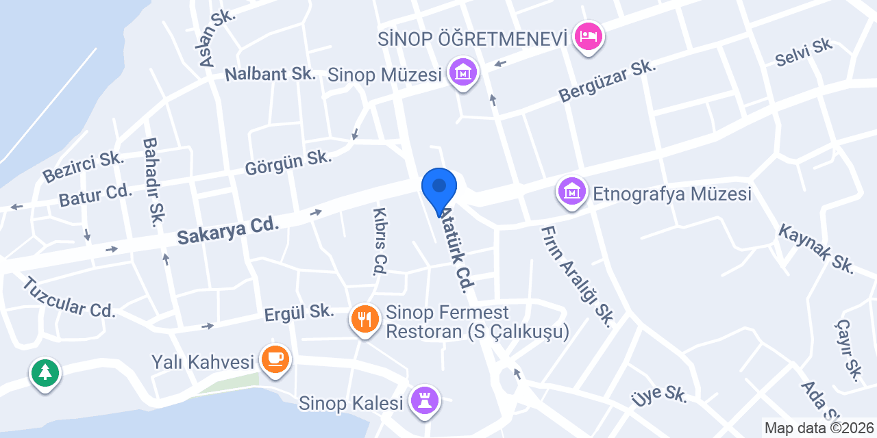 Mi Store Sinop konumu