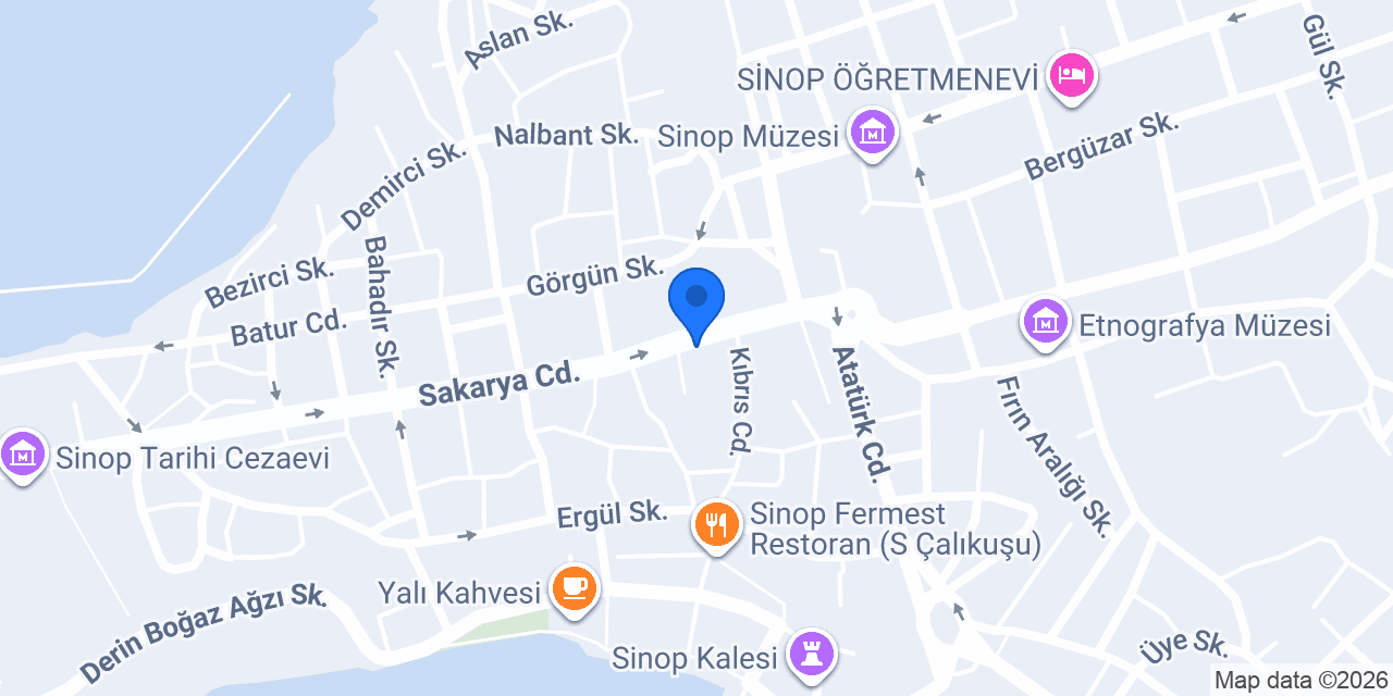 Konak Eczanesi konumu