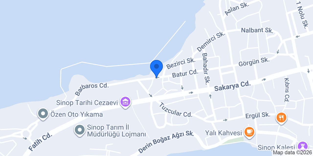 Ergaz Tüp Bayi konumu