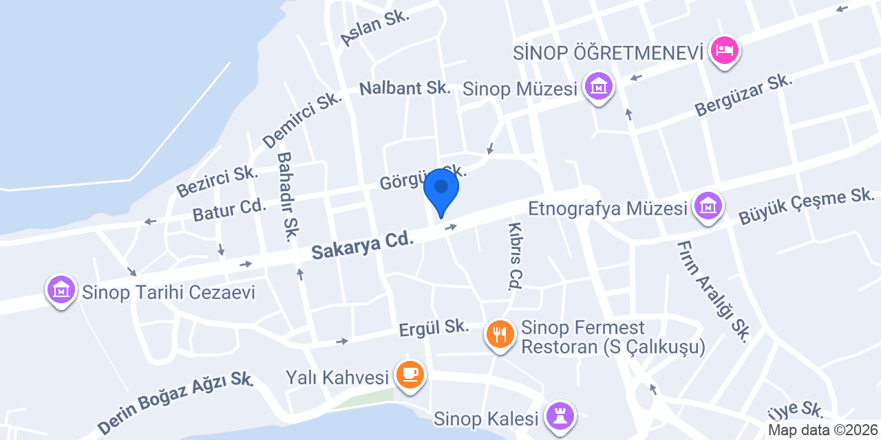 Şen Taksi konumu