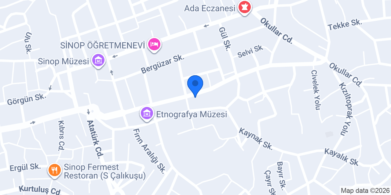 SİNOP EMC ² FEN BİLİMLERİ KURS konumu