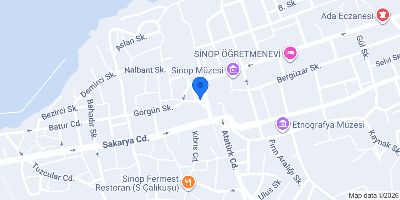 Sebat Döner konumu