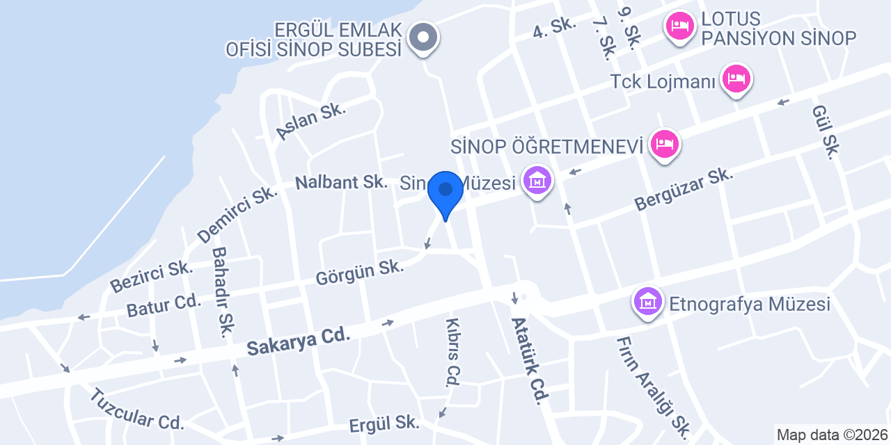 Yağmur Emlak konumu
