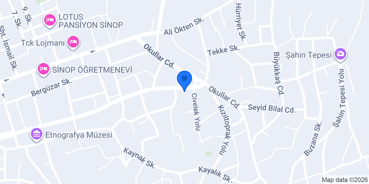 Final Kurs Sinop konumu