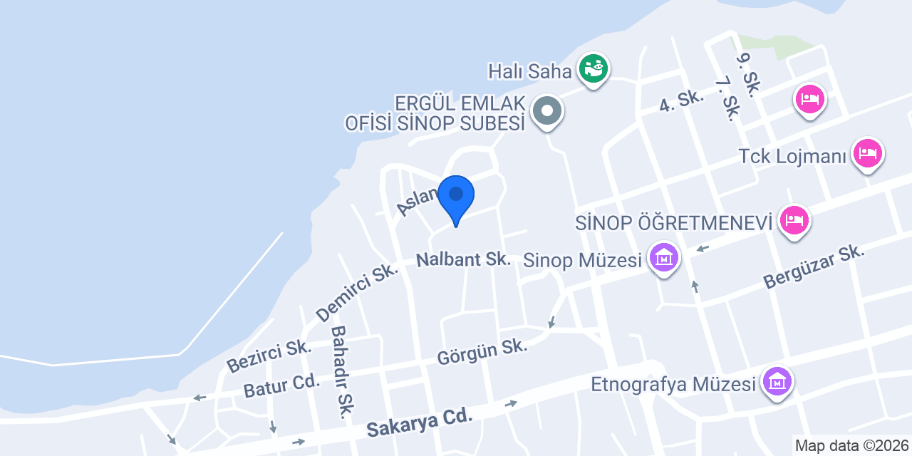 Sinop İl Müftülüğü konumu