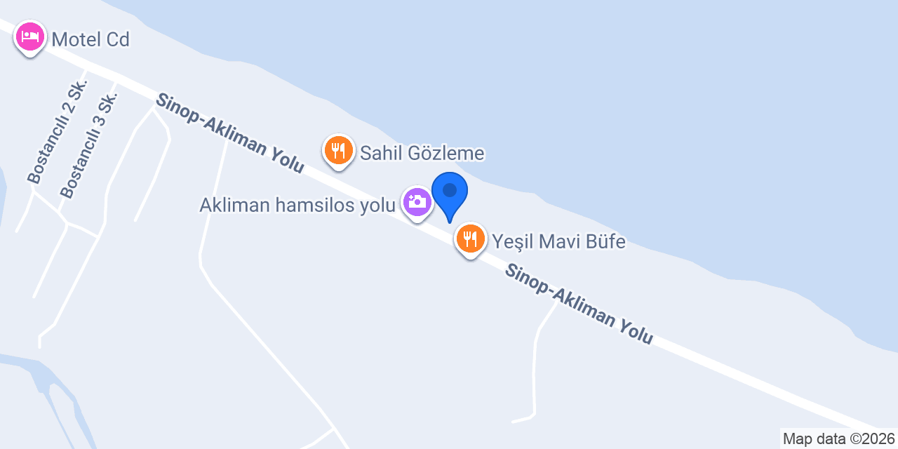 Yeşil Mavi Akliman konumu