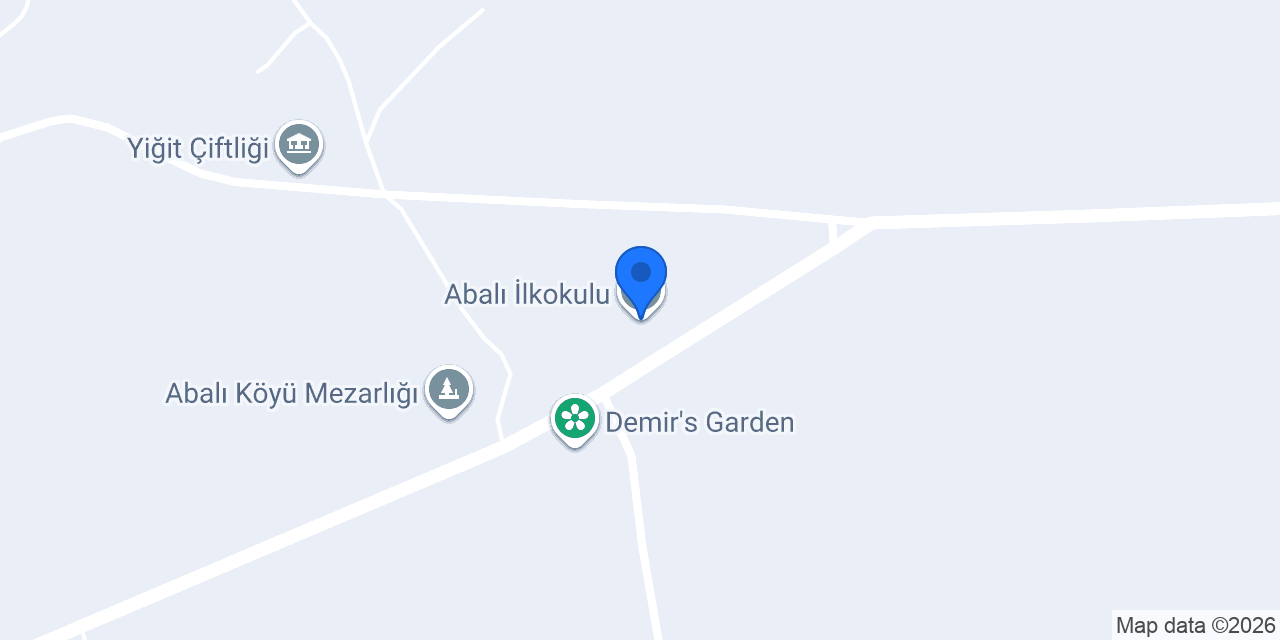 Abalı İlkokulu konumu