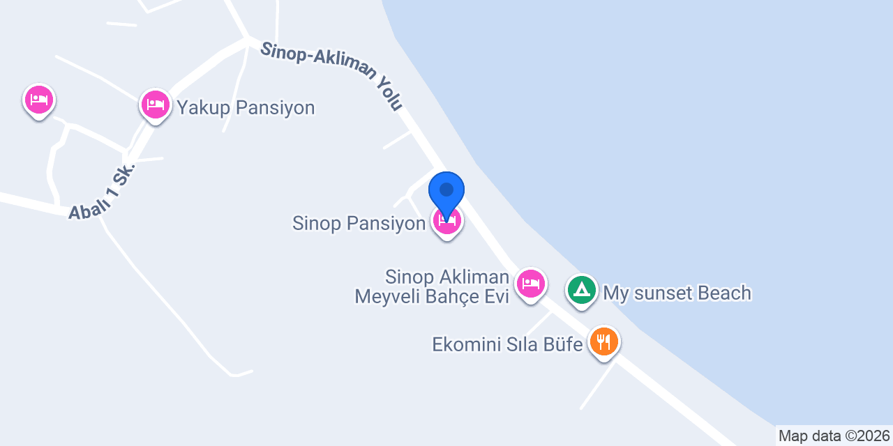 Akasya Sitesi Ozkara Pansiyon konumu