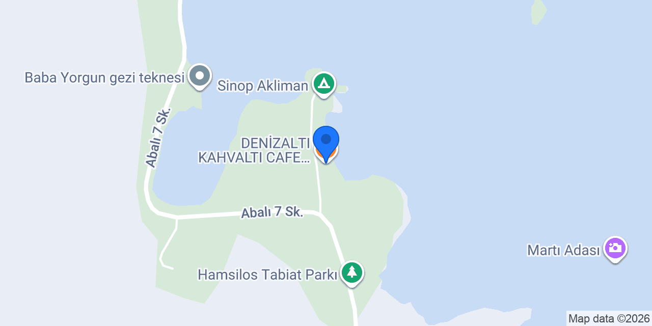 DENİZALTI KAHVALTI CAFE RESTORANT konumu