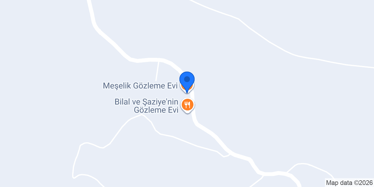 Meşelik Gözleme Evi konumu